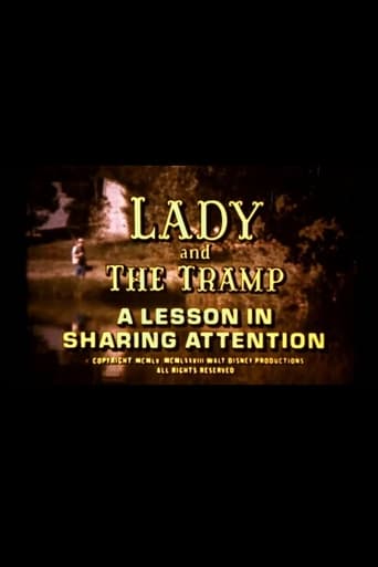 Poster de Lady and the Tramp: A Lesson in Sharing Attention