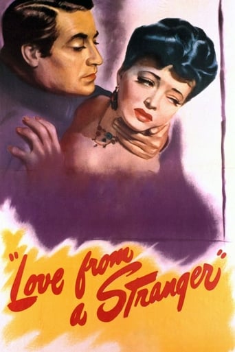 Poster de Love from a Stranger