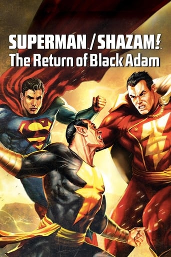 Poster de Superman/Shazam!: The Return of Black Adam