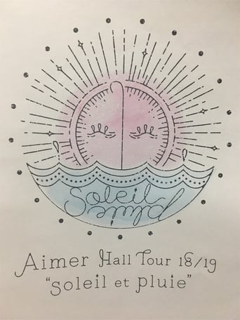 Poster de Aimer Hall Tour 18/19 "soleil et pluie" at Tokyo International Forum