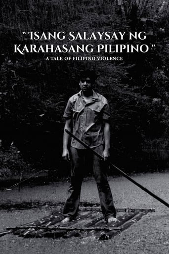 Poster de A Tale of Filipino Violence