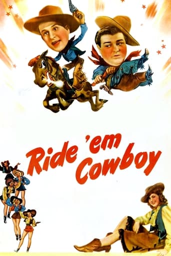 Poster de Ride 'Em Cowboy