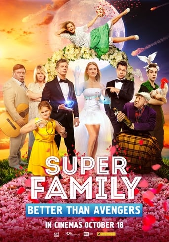 Poster de Super Family. Better Than Avengers