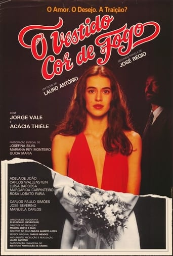 Poster de O Vestido Cor de Fogo