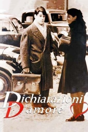 Poster de Dichiarazioni d'amore