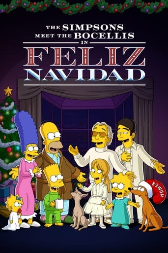 Poster de The Simpsons Meet the Bocellis in "Feliz Navidad"