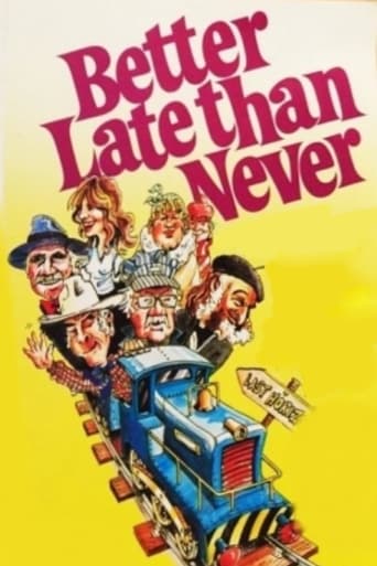 Poster de Better Late Than Never