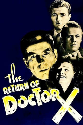 Poster de The Return of Doctor X