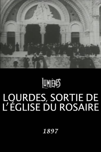 Poster de Lourdes, leaving the Church of the Rosary