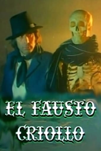 Poster de El Fausto criollo