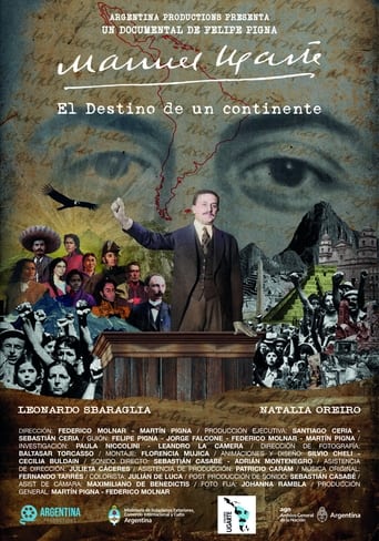 Poster de Manuel Ugarte: El destino de un continente