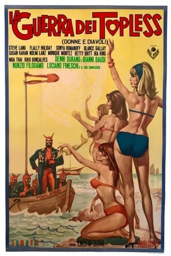 Poster de La guerra dei topless - Donne e diavoli