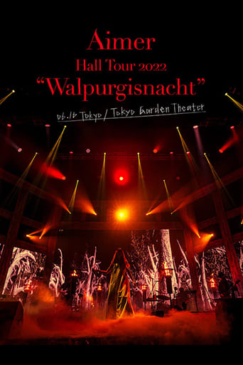 Poster de Aimer Hall Tour 2022 "Walpurgisnacht" Live at TOKYO GARDEN THEATER