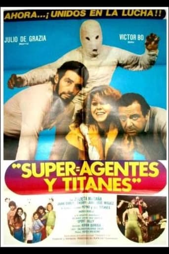 Poster de Superagentes y titanes