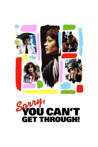 Poster de Sorry, You Can't Get Through!