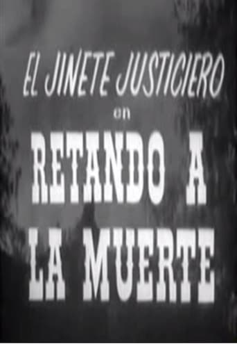 Poster de El jinete justiciero en retando a la muerte