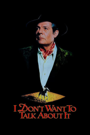 Poster de I Don't Want to Talk About It