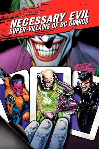 Poster de Necessary Evil: Super-Villains of DC Comics