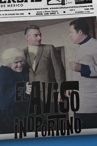 Poster de El aviso inoportuno