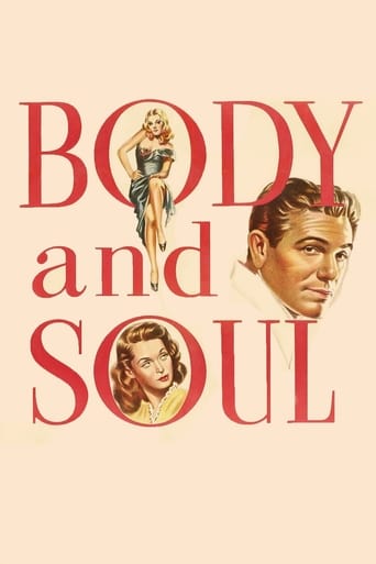 Poster de Body and Soul