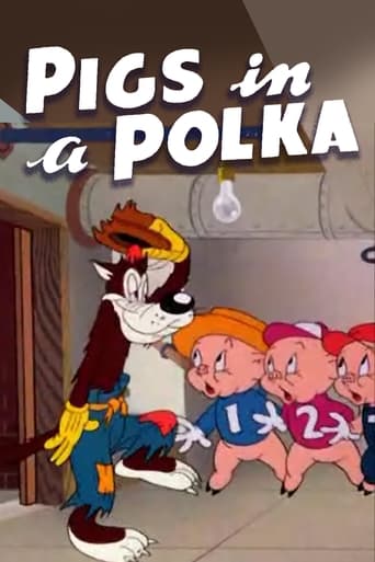 Poster de Pigs in a Polka