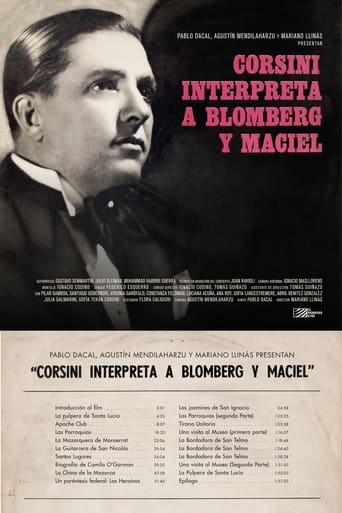 Poster de Corsini Sings Blomberg & Maciel