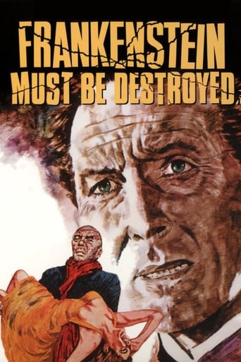 Poster de Frankenstein Must Be Destroyed