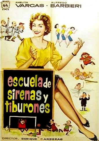 Poster de Escuela de sirenas y tiburones