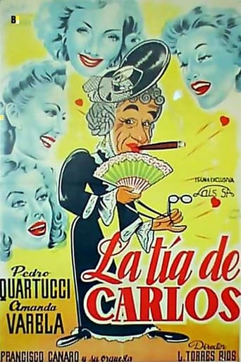 Poster de La tía de Carlos