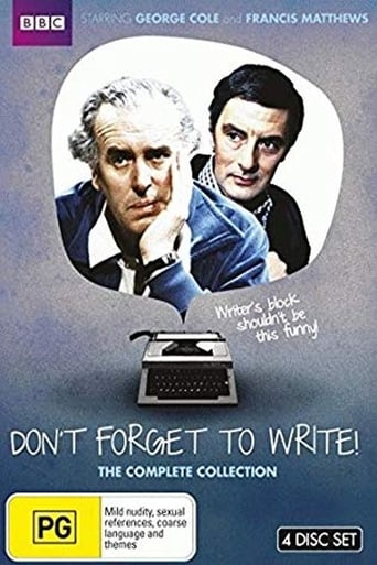 Poster de Don't Forget To Write!