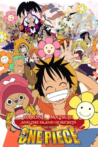 Poster de One Piece: Baron Omatsuri and the Secret Island