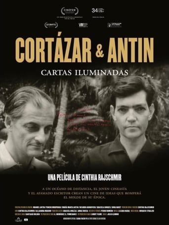 Poster de Cortázar y Antín: cartas iluminadas