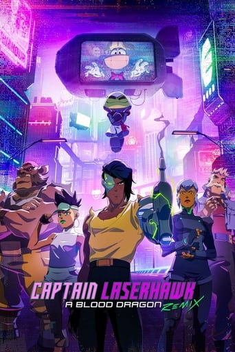 Poster de Captain Laserhawk: A Blood Dragon Remix