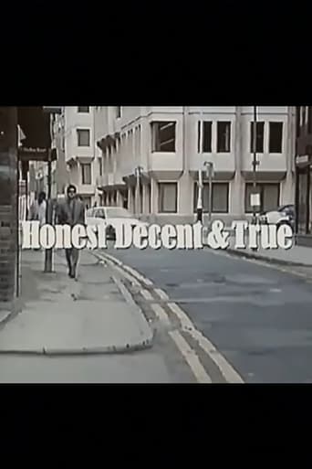 Poster de Honest Decent & True