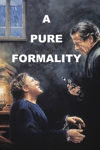 Poster de A Pure Formality