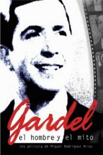 Poster de Gardel: el hombre y el mito