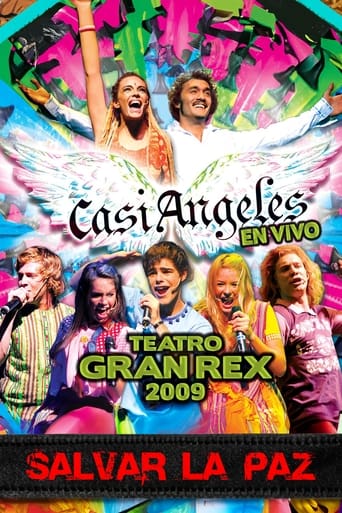 Poster de Casi Ángeles en el Teatro Gran Rex 2009