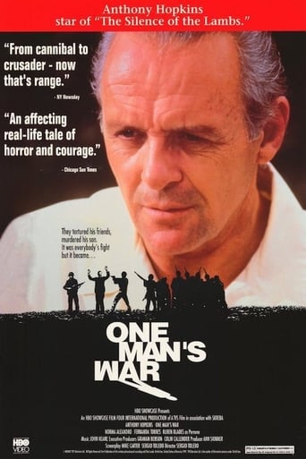 Poster de One Man’s War